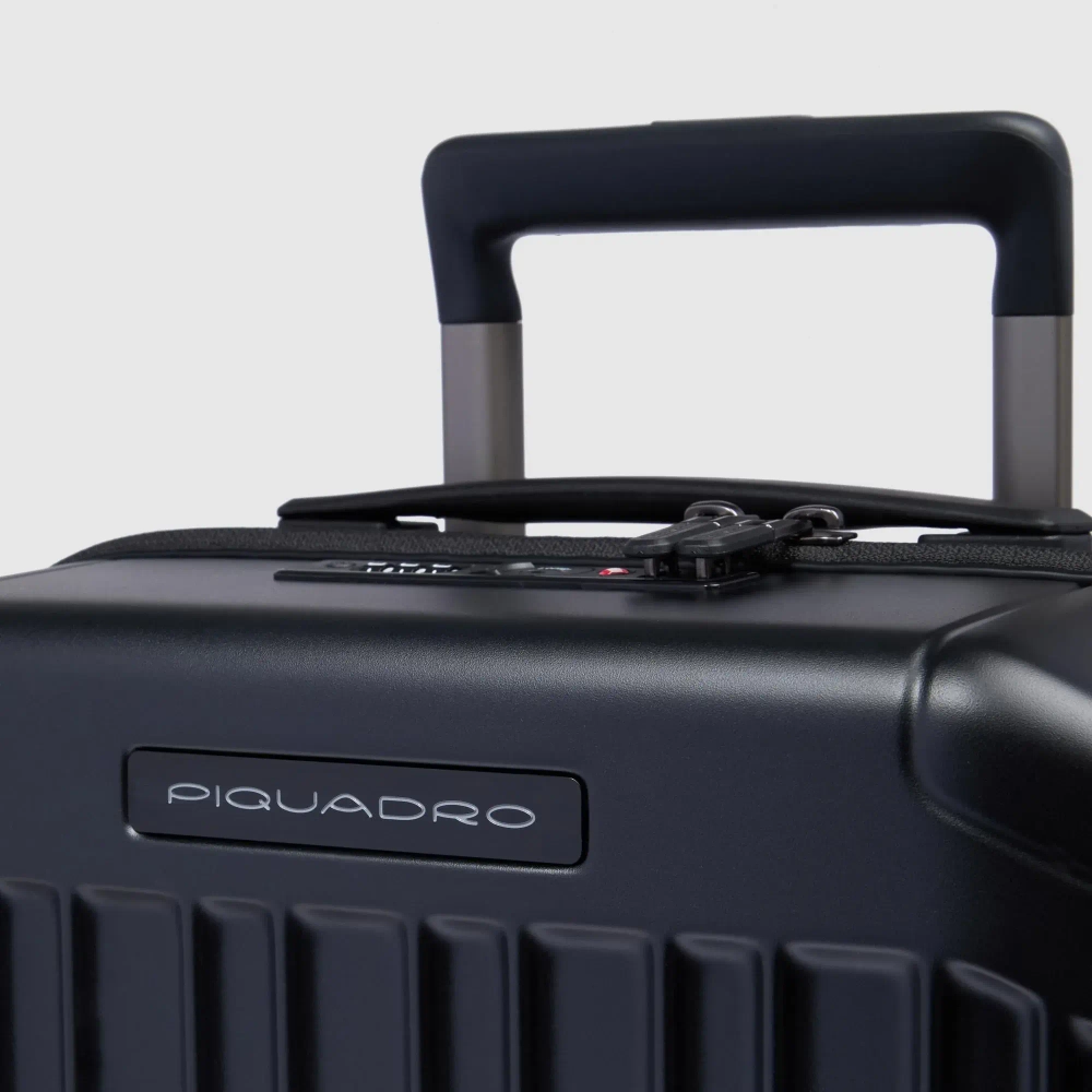 Чемодан ручная кладь под сиденье Piquadro/Nero opaco
