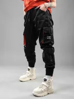 Джоггеры Jogger Street Black Jam Red Pocket