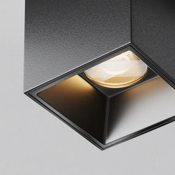 Потолочный светильник Альфа / Alfa LED 5 Вт 2700 К 50° Technical c064cl-5w2.7k-sq-b