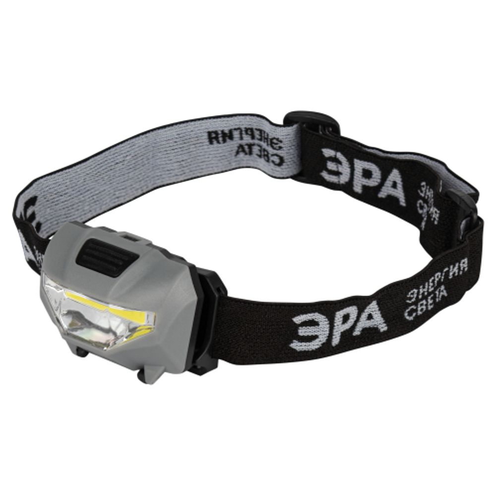 Фонарь налобный светодиодный ЭРА GA-505 Блэкджек аккумуляторный мощный яркий 3 режима