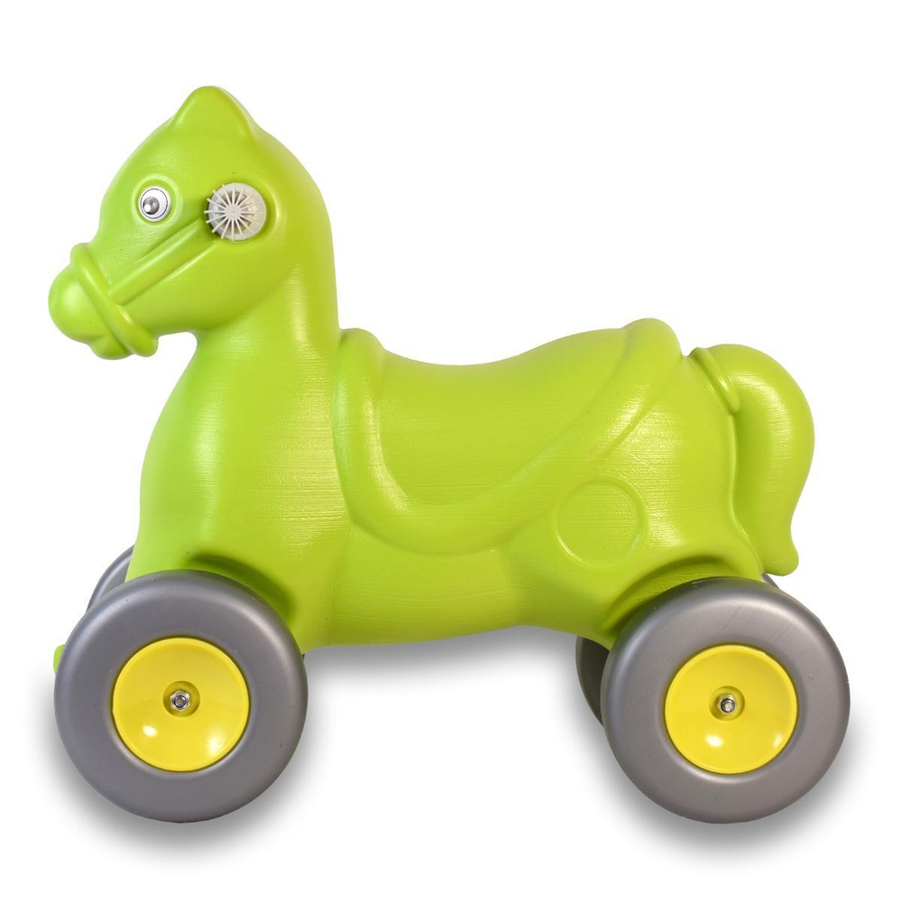 Пластмассовая игрушечная каталка для детей "Лошадь" (54*27*50 см)