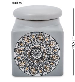 TJ-12/1 Керамическая банка бол. с крышкой