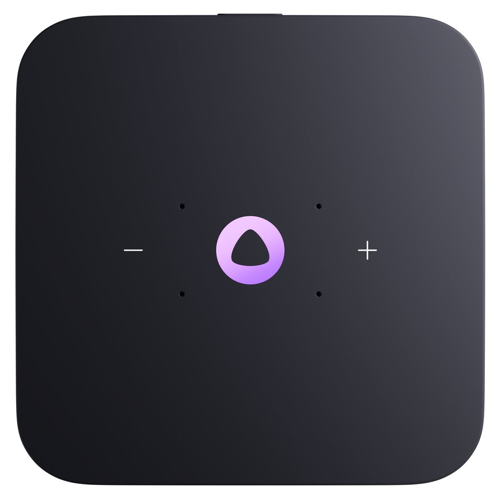 Умная колонка Яндекс Станция с Алисой Миди с Zigbee, Черная