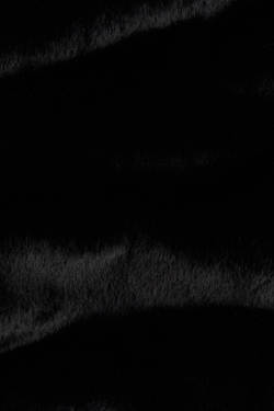 H&M Меховая куртка, черный