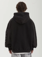 Худи Октябрь Speed Zip "Black"