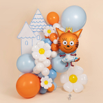 Фигура, Три Кота, Карамелька Принцесса, Сатин 44" Fl