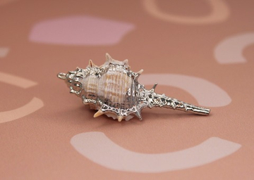 Подвеска ракушка стрела 50-60 мм