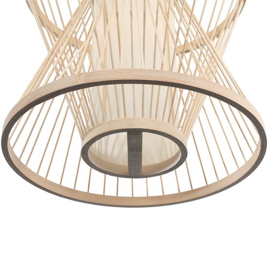 SL6241.503.01 Светильник подвесной ST-Luce Древесный/Белый E27 1*40W ALMA