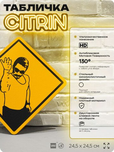 Табличка мем "Повар сыпет соль" шуточная прикольная табличка на дверь и стену, для офиса и дома, декоративный знак, 24,5х24,5 см, пластиковая, Айдентика Технолоджи