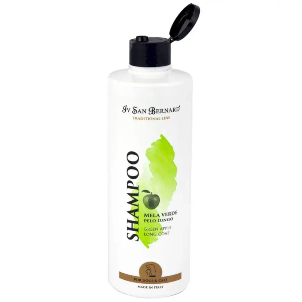 Iv san bernard traditional line green apple шампунь для длинной шерсти 500 мл