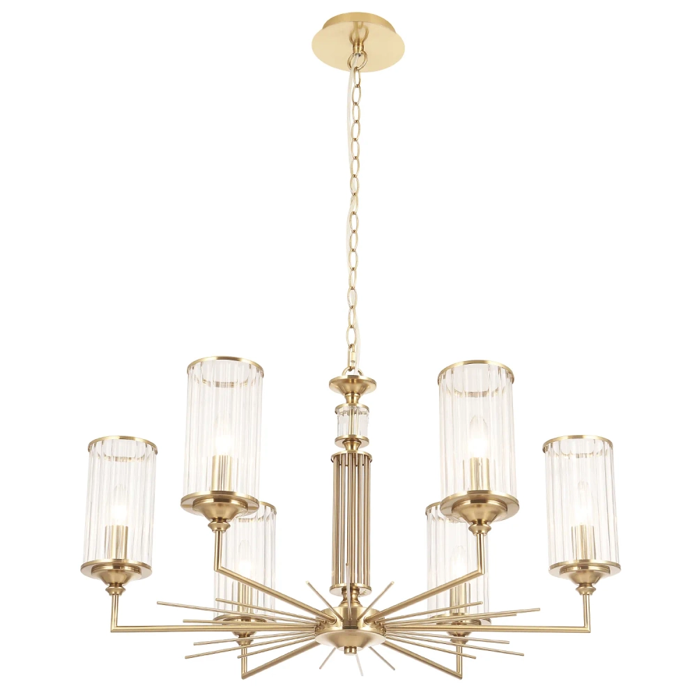 Люстра Crystal Lux GLORIA SP6 BRASS