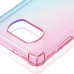 Чехол ROSCO для Poco X3 NFC;Poco X3 Pro оптом (арт. XM-PX3-HARD-TPU-PINK-BLUE)