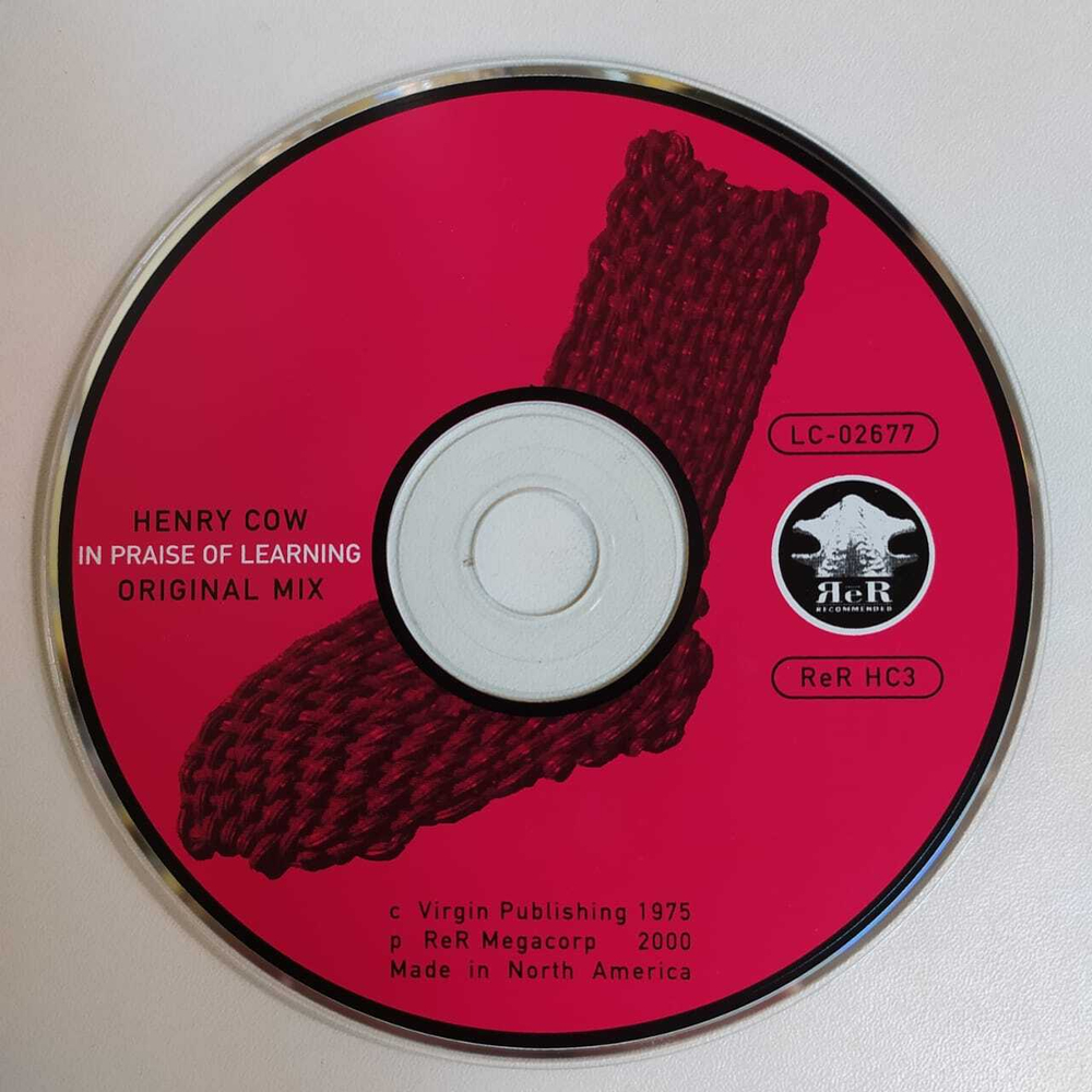 CD Henry Cow - In Praise Of Learning (Original Mix) (Великобритания)