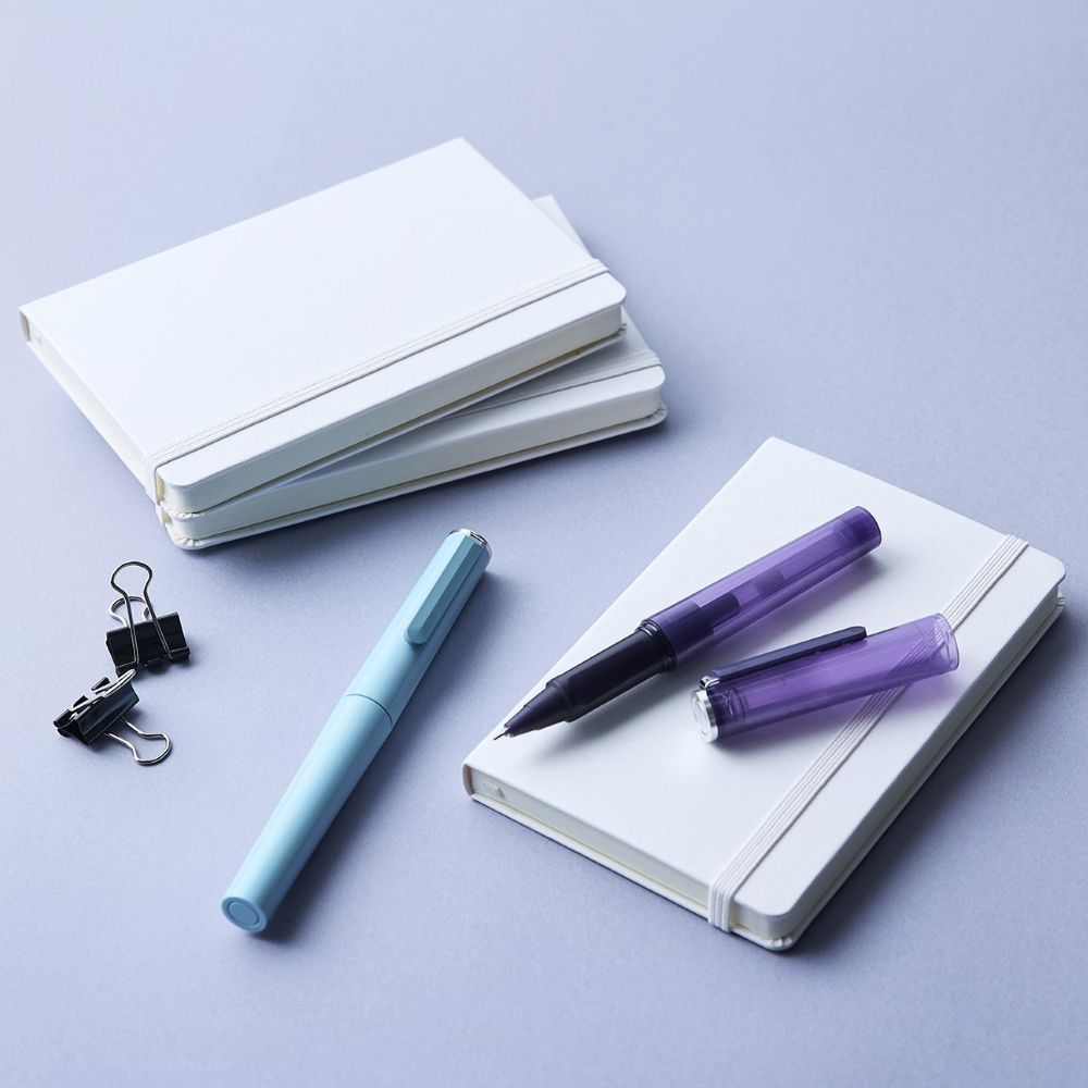 Ручка перьевая Sailor Tuzu полупрозрачная фиолетовая Steel Nib B (11-0453-650) 4