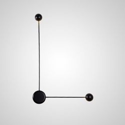 Бра Pin Wall Light A Black By Imperiumloft