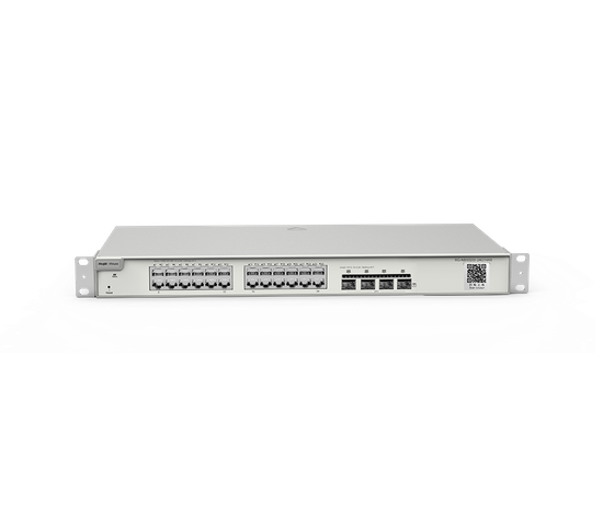 Управляемые облачные коммутаторы Uplink RG-NBS3200-24GT4XS-P Серии RG-NBS3200 L2 10G