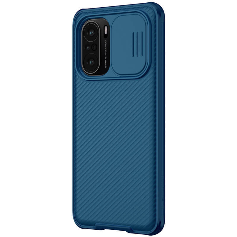 Накладка Nillkin CamShield Pro Case с защитой камеры для Xiaomi Poco F3 / Mi 11i / Redmi K40 (Pro)