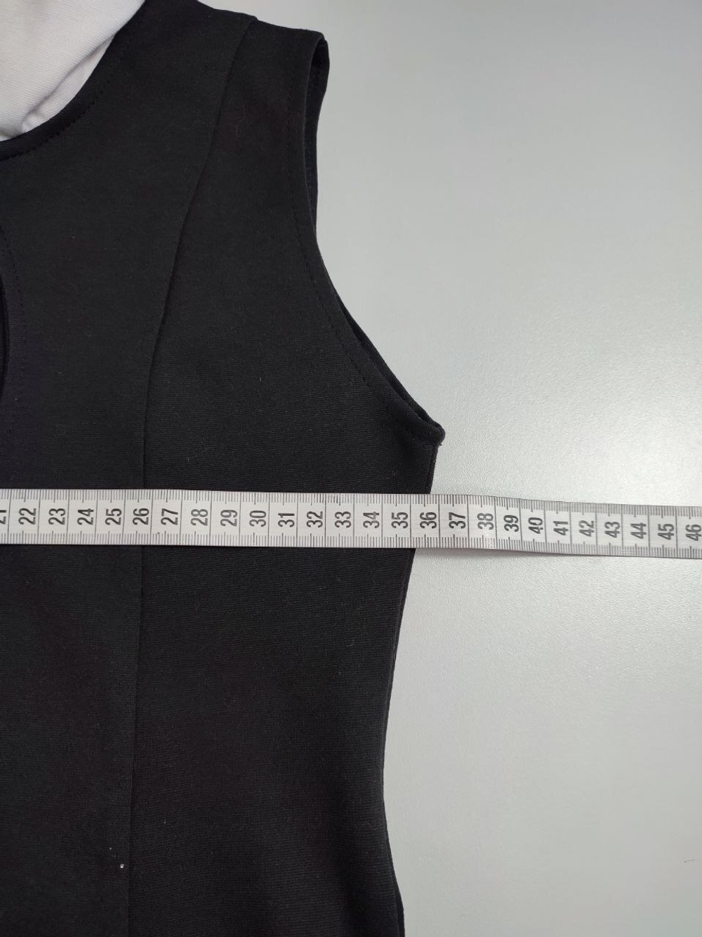 Платье с белым воротничком 44 размер