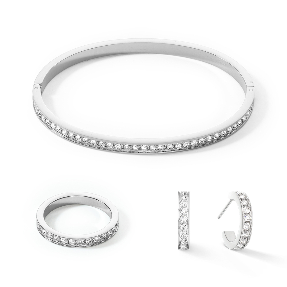 Кольцо Coeur de Lion Crystal-Silver 0127/40-1817 58