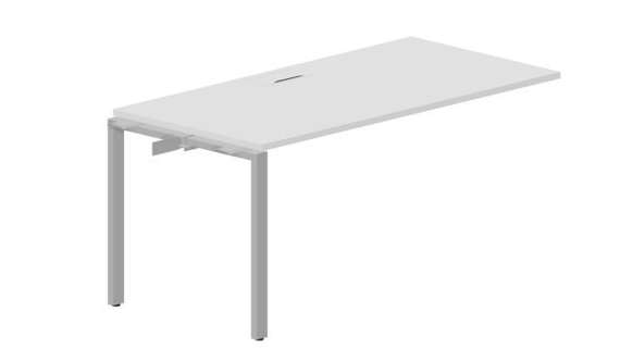 стол Strike 1580х780х750мм (металлический аутлет) - приставной элемент