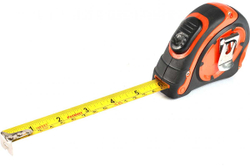 Рулетка PATRIOT MTA-5, автостоп, ударопрочный корпус, обрезиненная, 5 м 350005035