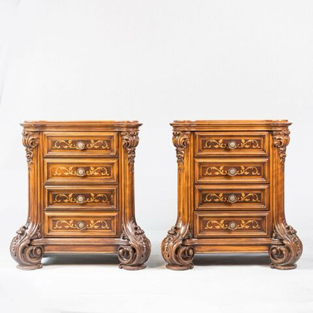 Парные винтажные комоды