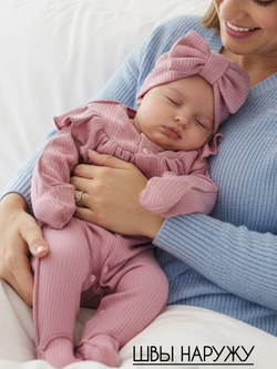 Комбинезон на выписку для новорожденного