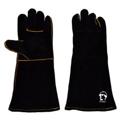 Краги Росмарка К1603, черные, с подкладкой, 41 см