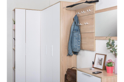 Куба Зеркало навесное Дуб сонома