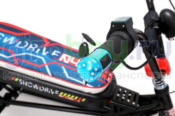 Детский электроснегокат SIMPLY GO-DRIVE (Черный)