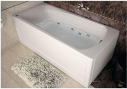 Акриловая ванна Aquanet Roma 160x70 с гидромассажем