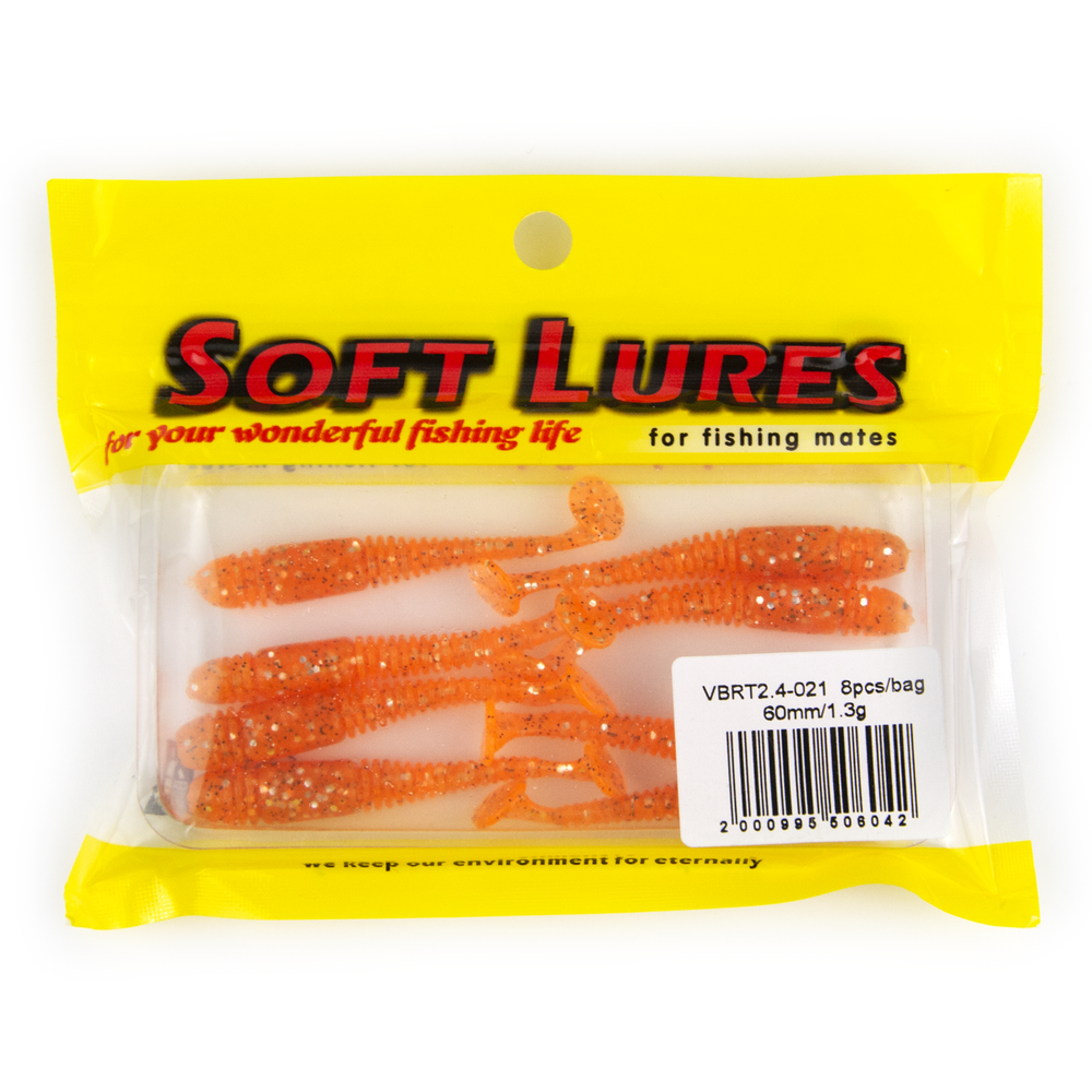 Виброхвост шумовой Soft Lures (60мм, 1.3гр)