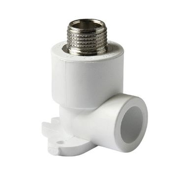 Водорозетка Pro Aqua 25х1/2" НР с наружной резьбой полипропиленовая