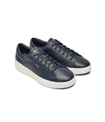 Кожаные кроссовки belwar BOSS BLACK - темно-синий(50522865)