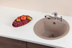 Мойка SCHOCK Eclipse 45 Cristalite корз.клапан оникс