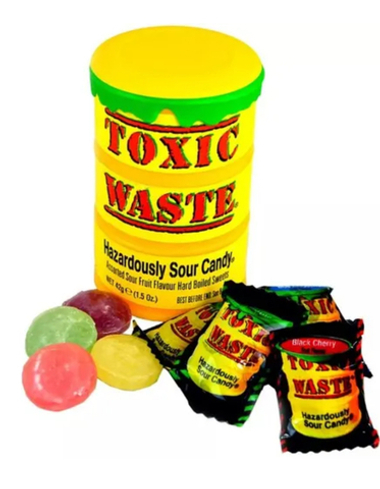 Токсик кислые леденцы.  США