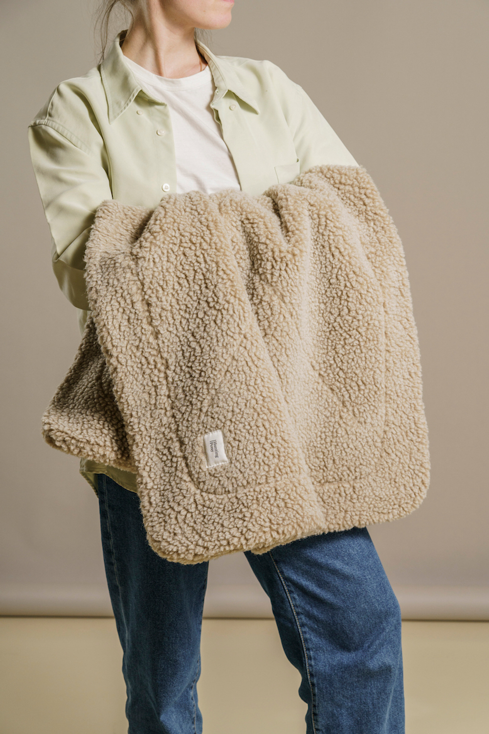 Плед "Пони-сони" Бежевый