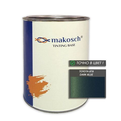 Автоэмаль makosch/TOYOTA 8T8, Базовая эмаль, зелёный, перламутр, 800мл.