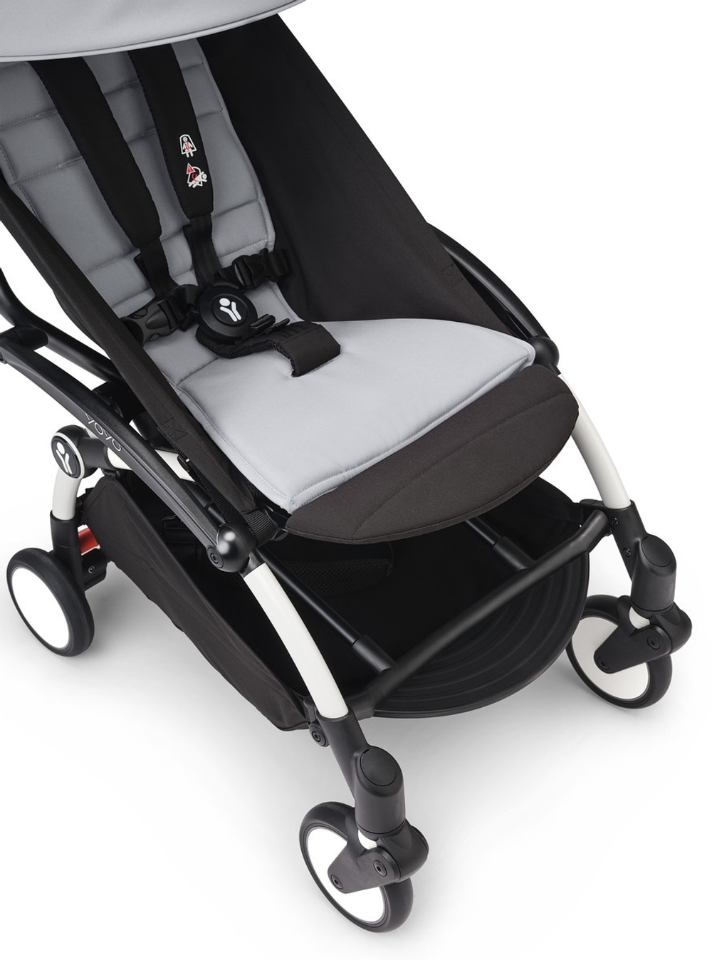 Коляска Stokke YOYO3 Newborn Pack рама белая White 2 в 1 Stone