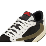 Кроссовки Nike Air Jordan 1 Retro Low "Travis Scott - Olive"