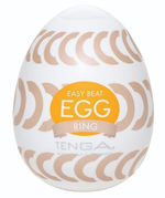 Мастурбатор-яйцо RING (Цвет: молочный)