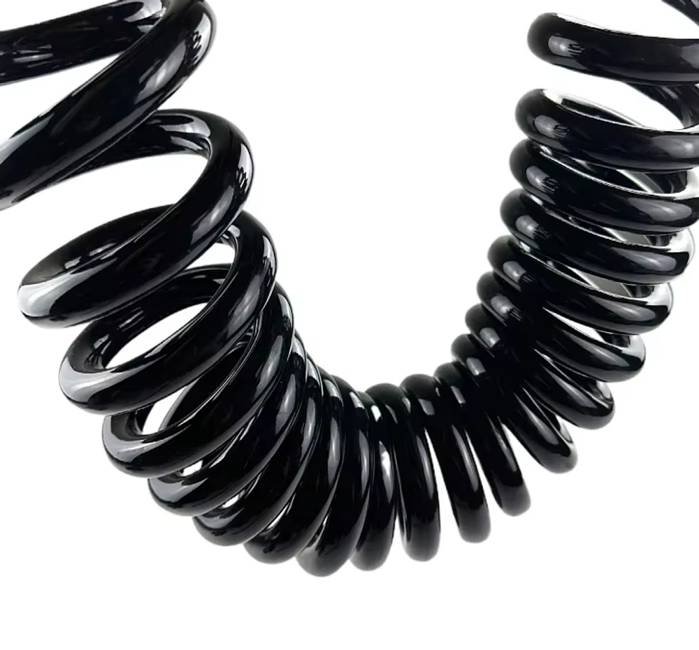 Кабель спиральный 2-х жильный 2x0.5 мм² 20awg 0,7-2 м