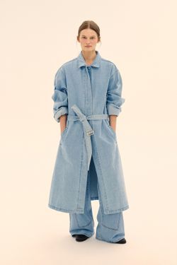 Платье-тренч (Denim days), голубой