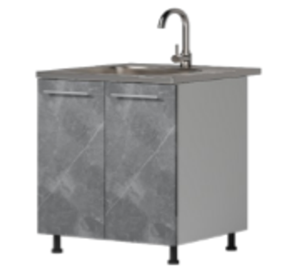 Alisa Каспий по модулям - Стол-мойка 600 (без столешницы)