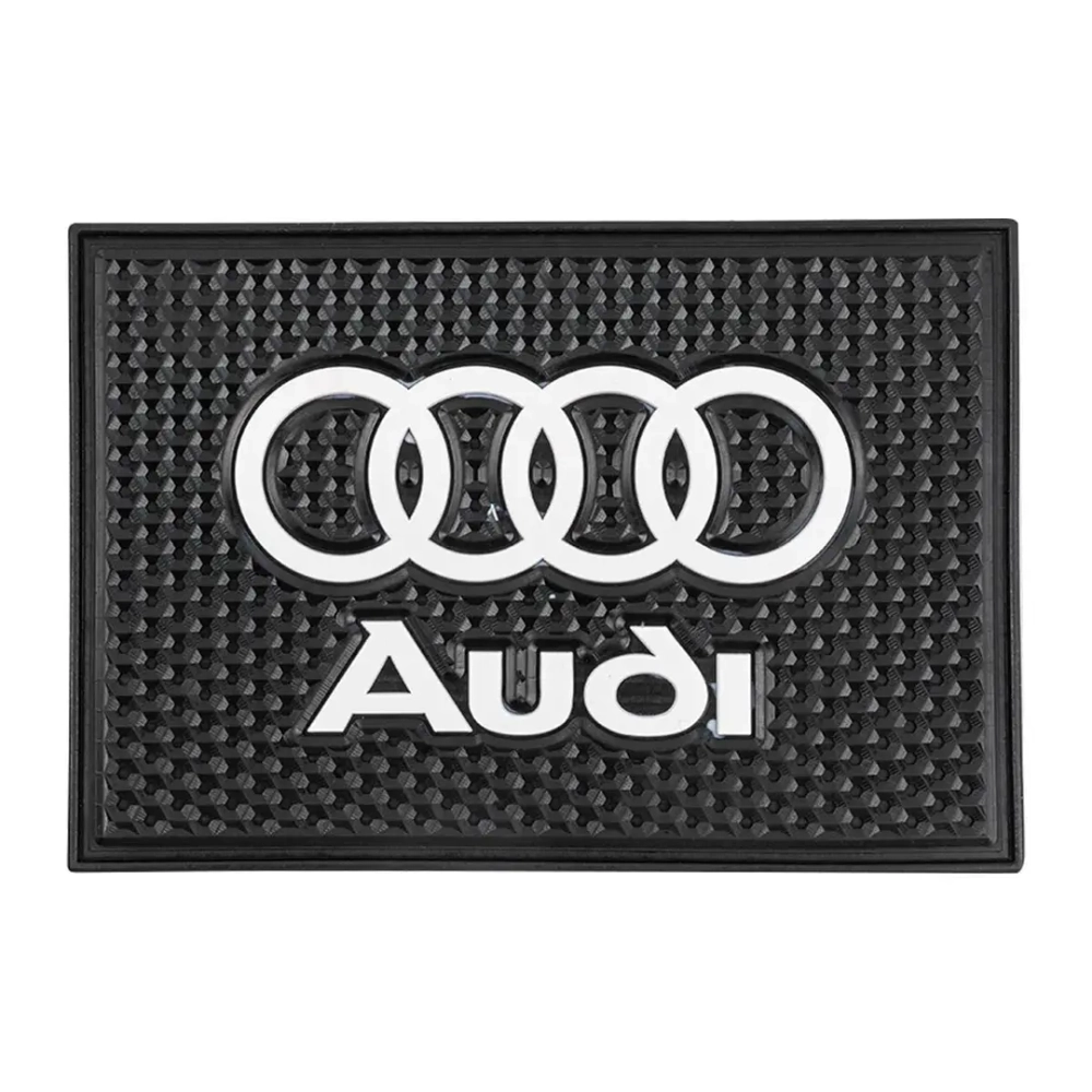Коврик нескользящий д/панели SMALL AUDI (14,5*10см) KING SMALL
