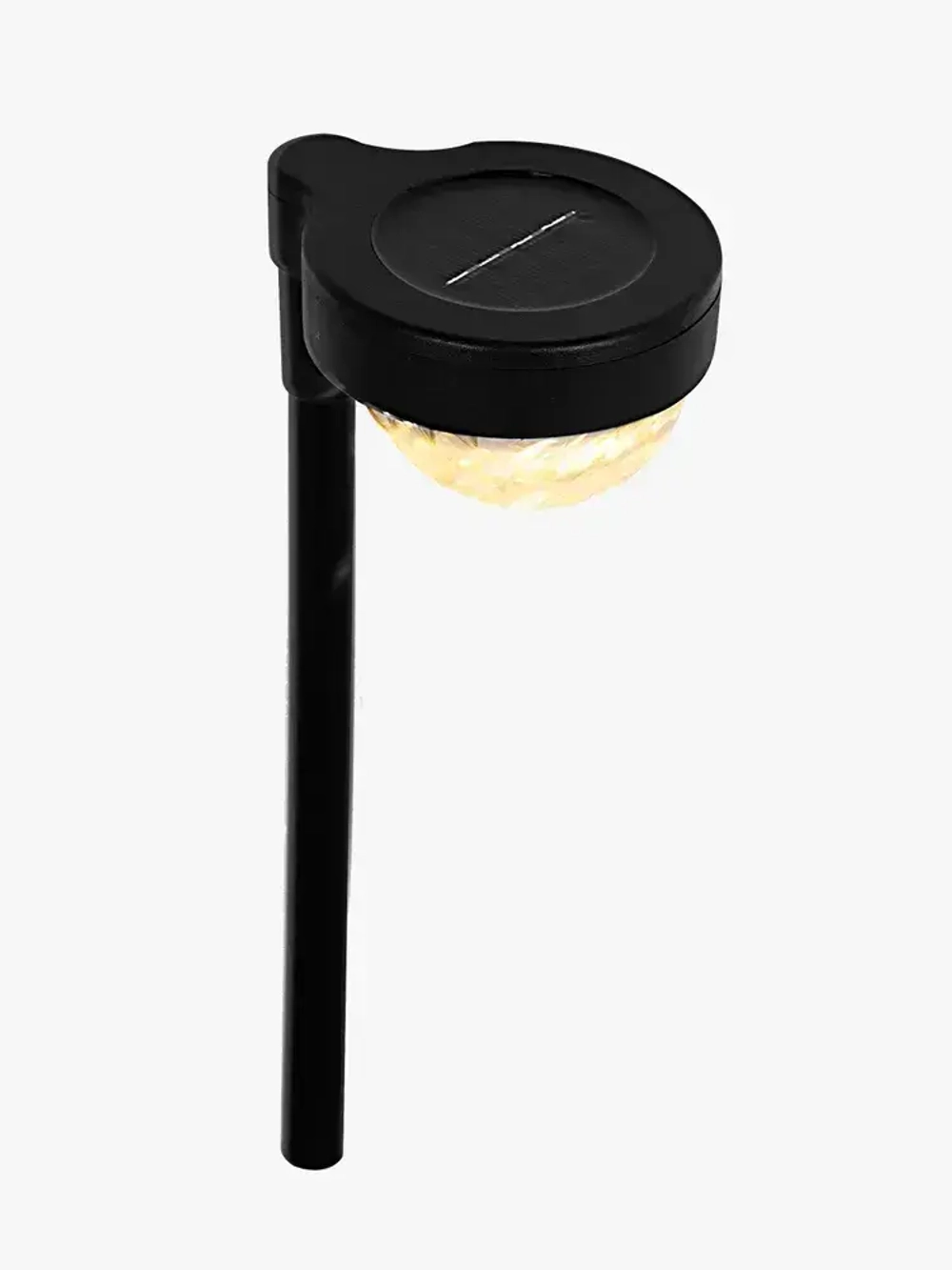 Уличный фонарь светильник на солнечной батарее садовый Техно Еврогарант с белый свет