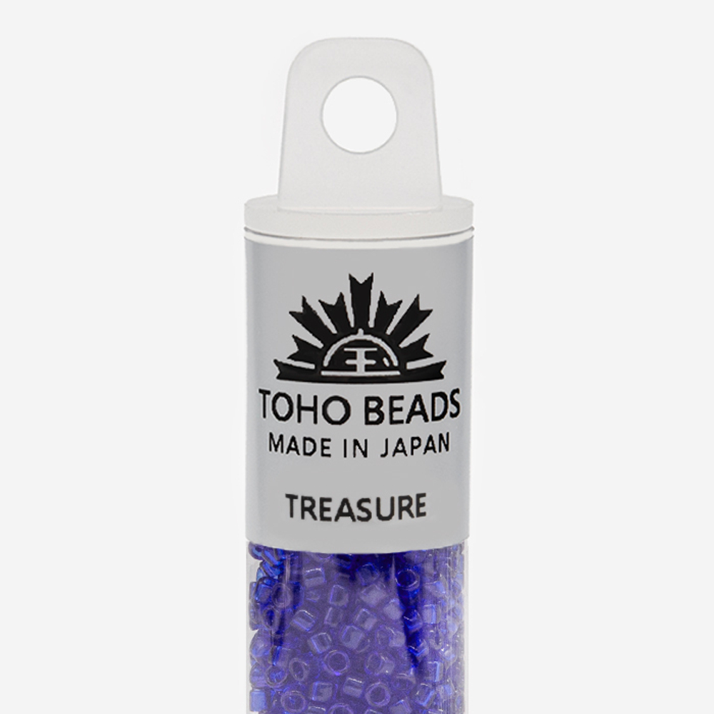 Японский бисер TOHO Treasure (№8), прозрачный