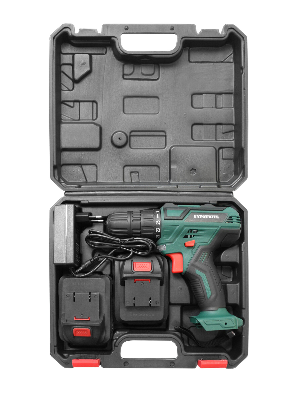 Акк. дрель-шуруповёрт FAVOURITE DC 1402 PROMO 14,4В, 2Ач, 26Нм Li-ion (101101402)