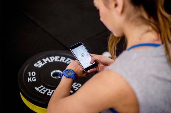 Наручные часы Casio G-SHOCK GBD-800-2ER с шагомером