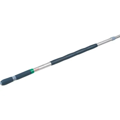 Рукоятка (ручка) для инвентаря Vileda Professional 100-180 см алюминий d22 мм синяя (телескопическая, с отверстием для сквозного крепления)